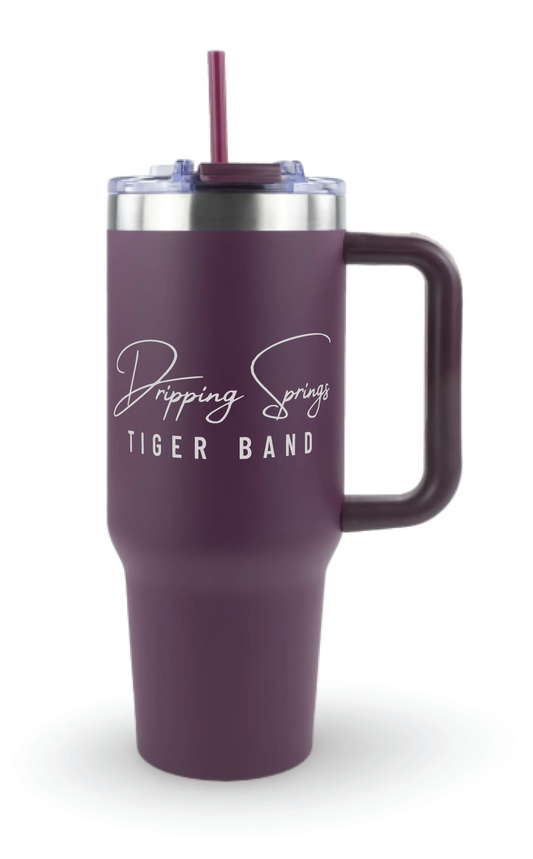 DSHS Band 40oz Powder Coated Tumbler