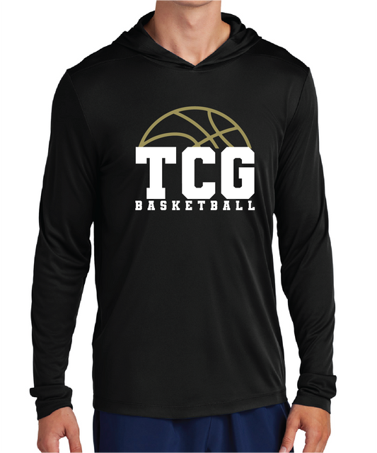 TCG + Basketball - Dri Fit Long Sleeve Sleeve Hoodie