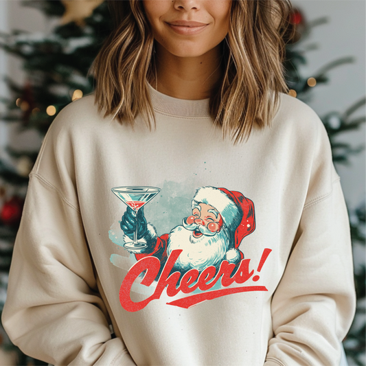 Santa Cheers Sweatshirt