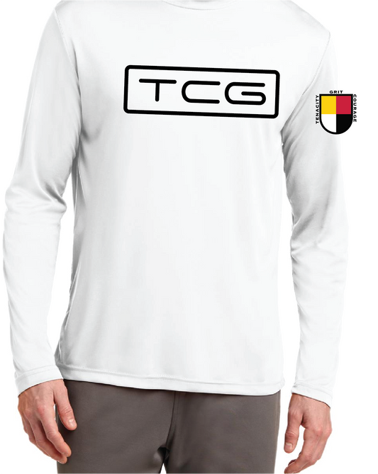 TCG Box Logo - Dri Fit Long Sleeve