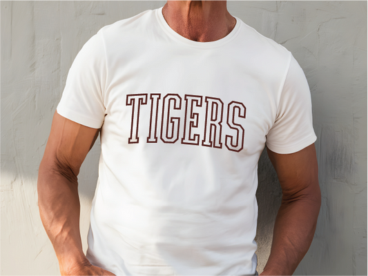 TIGERS Collegiate T Shirt