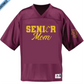 Senior Football Mom - Unisex Jersey (White or Maroon)