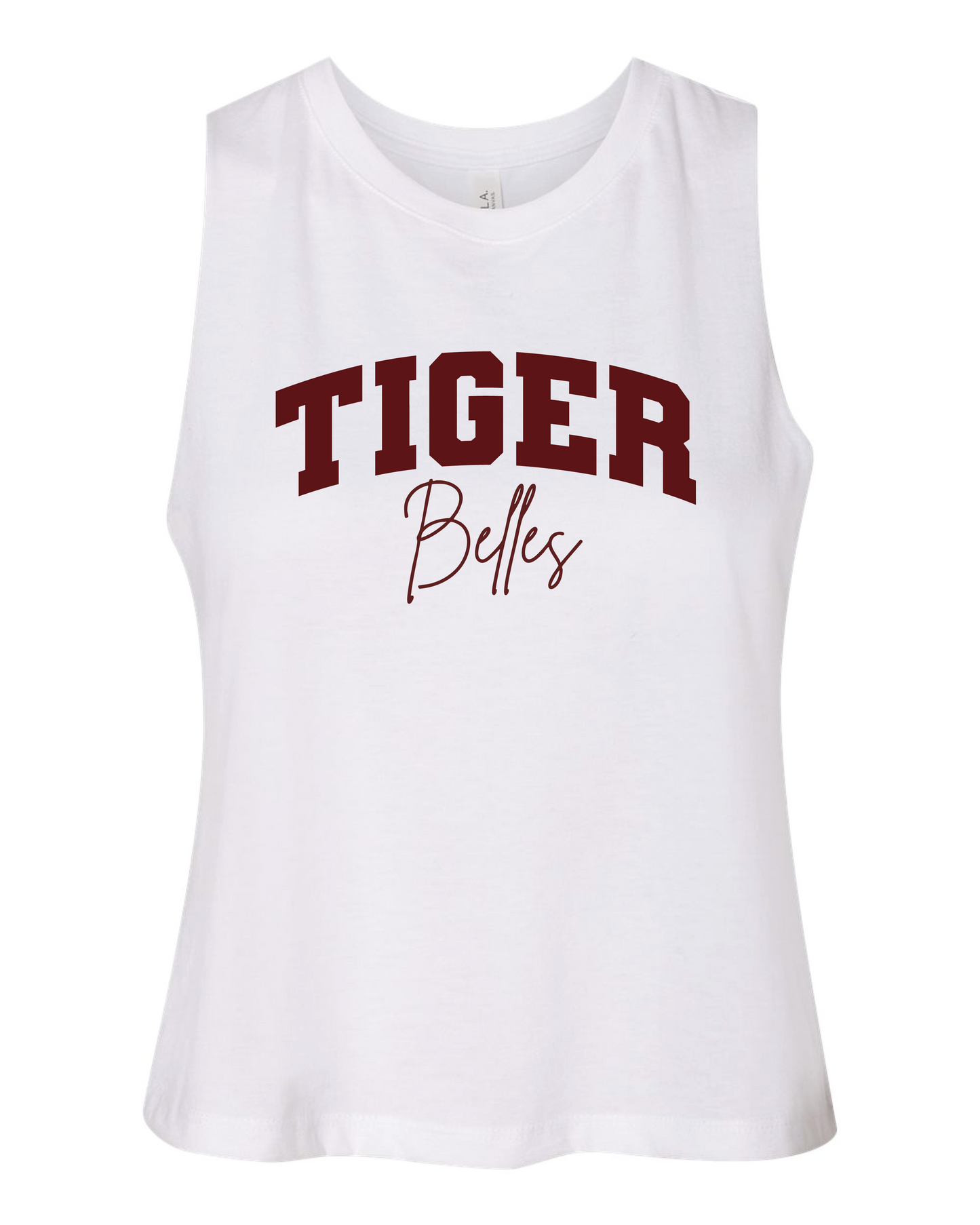 Tiger Belles - Varsity Crop Tank