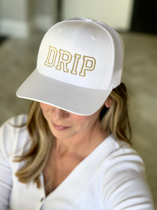 DRIP - Richardson 112 White Hat