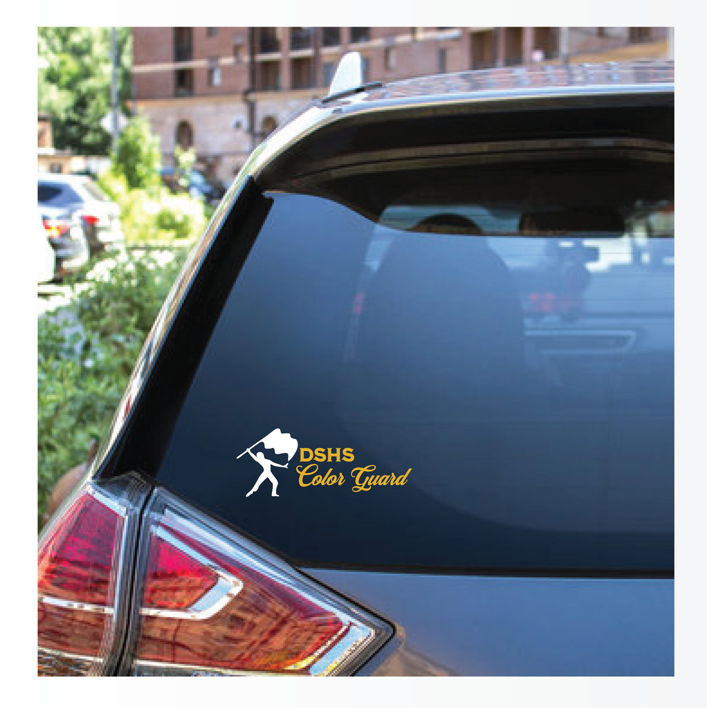 DSHS Band - Color Guard Decal (2 sizes)