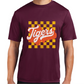 CSE Tigers Retro Checker Dri-Fit Tshirt (Youth & Adult)