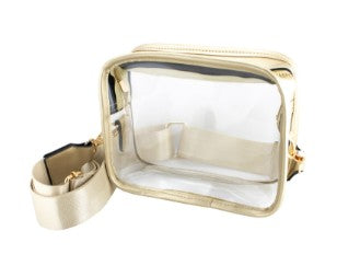Camera Crossbody-Gold