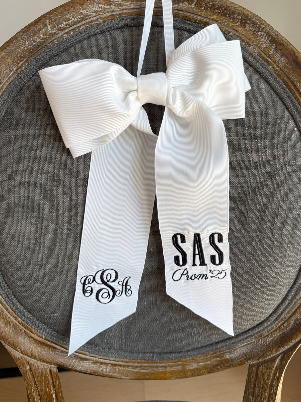 Homecoming Bouquet Bow/Sash