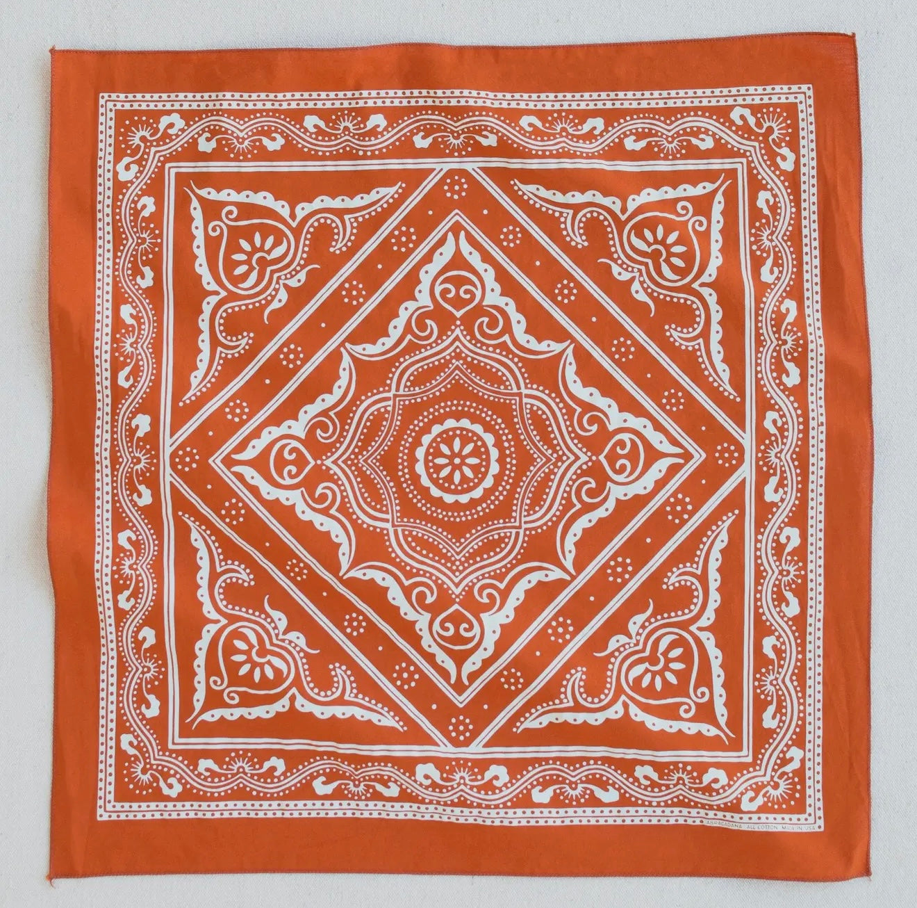 Abracadana Spirit Bandana - Burnt Orange (2 patterns)