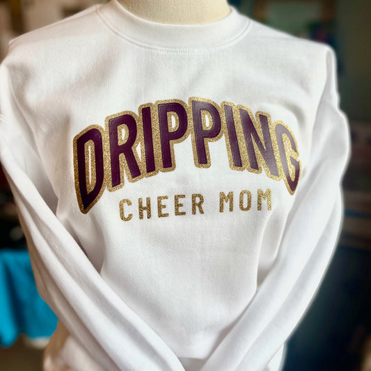 DRIPPING Glitter Sweatshirt - Personalized