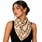 Beige Silk Scarf