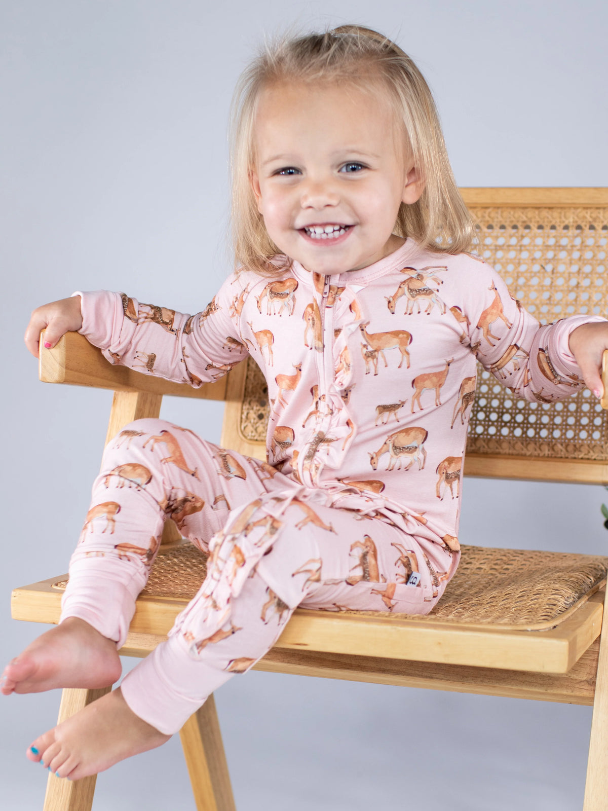 Does & Fawns Zip PJ