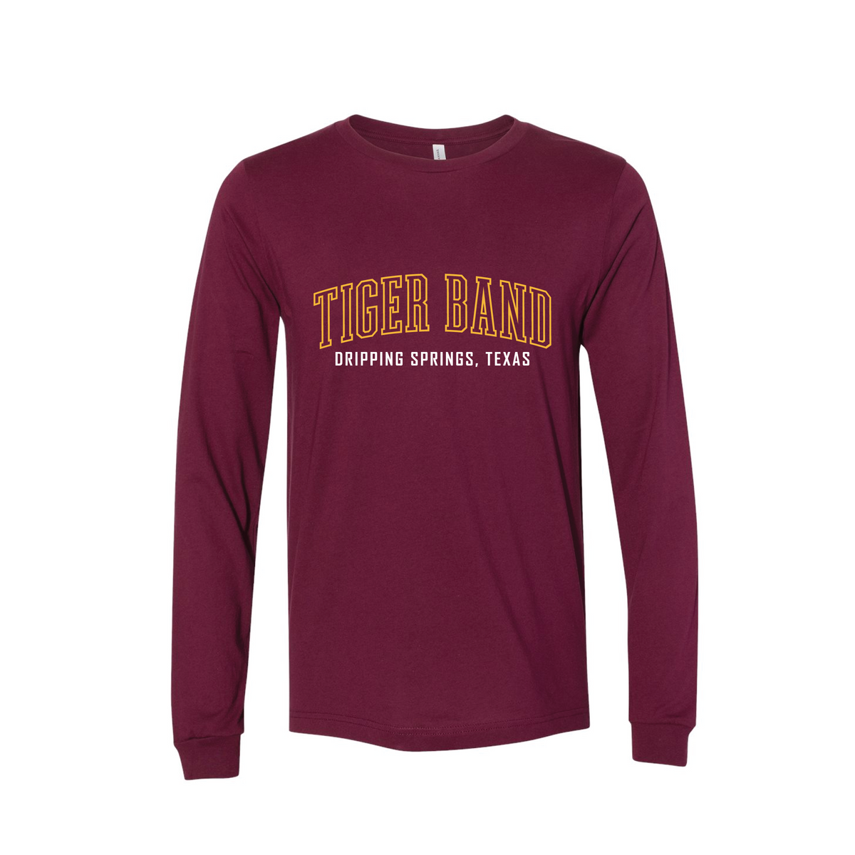 DSHS Band - Long Sleeve Collegiate T-Shirt