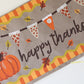 Banner by Number - Happy Thanksgiving