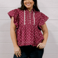 Piper Polka Dot Babydoll Top