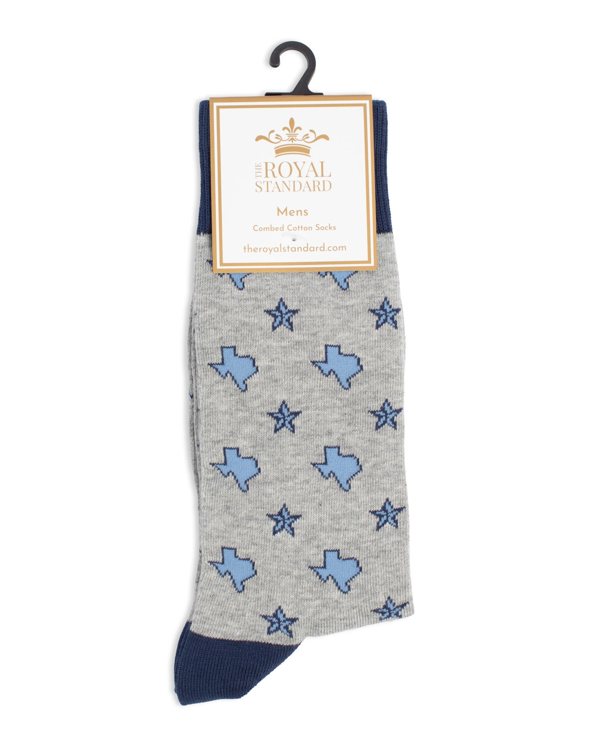 Mens Combed Cotton Socks Texas Star