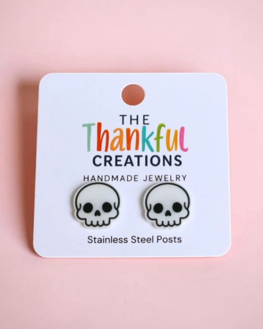 Skull Stud Earrings