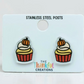 Pumpkin Spice Latte Earrings