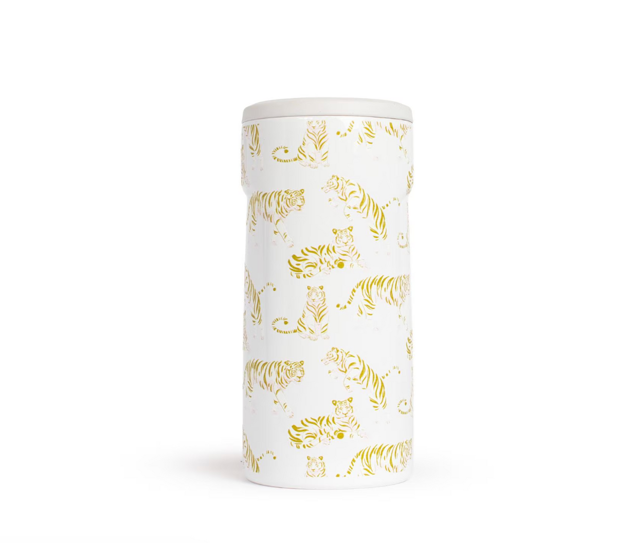 Chloe Tiger Insulated Slim Can Koozie