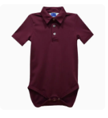 Maroon Dave Infant Polo
