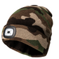 Night Scope Explorer's Rechargeable LED Beanie – Camo