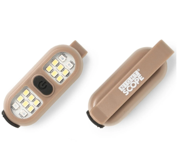 Night Scope Rechargeable LED Clip Light