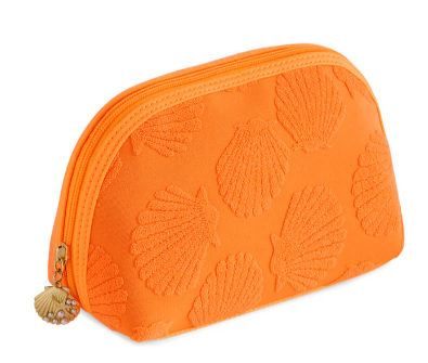Sirena Shell Zip Pouch (3 colors)