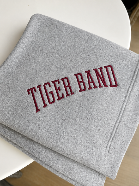 Tiger Band - Embroidered Stadium Blanket