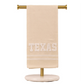 Texas Embroidery Tea Towel