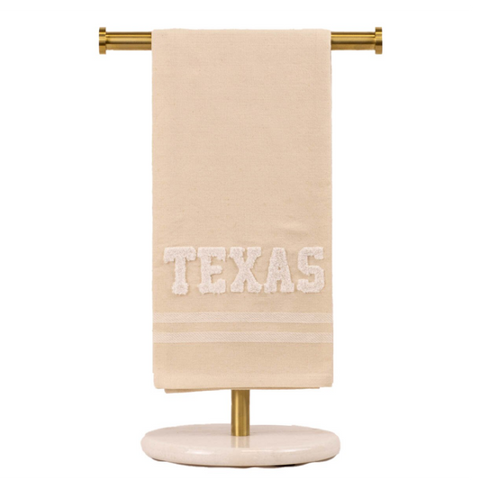 Texas Embroidery Tea Towel