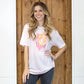 Tiger Love Crew Neck Tee Shirt