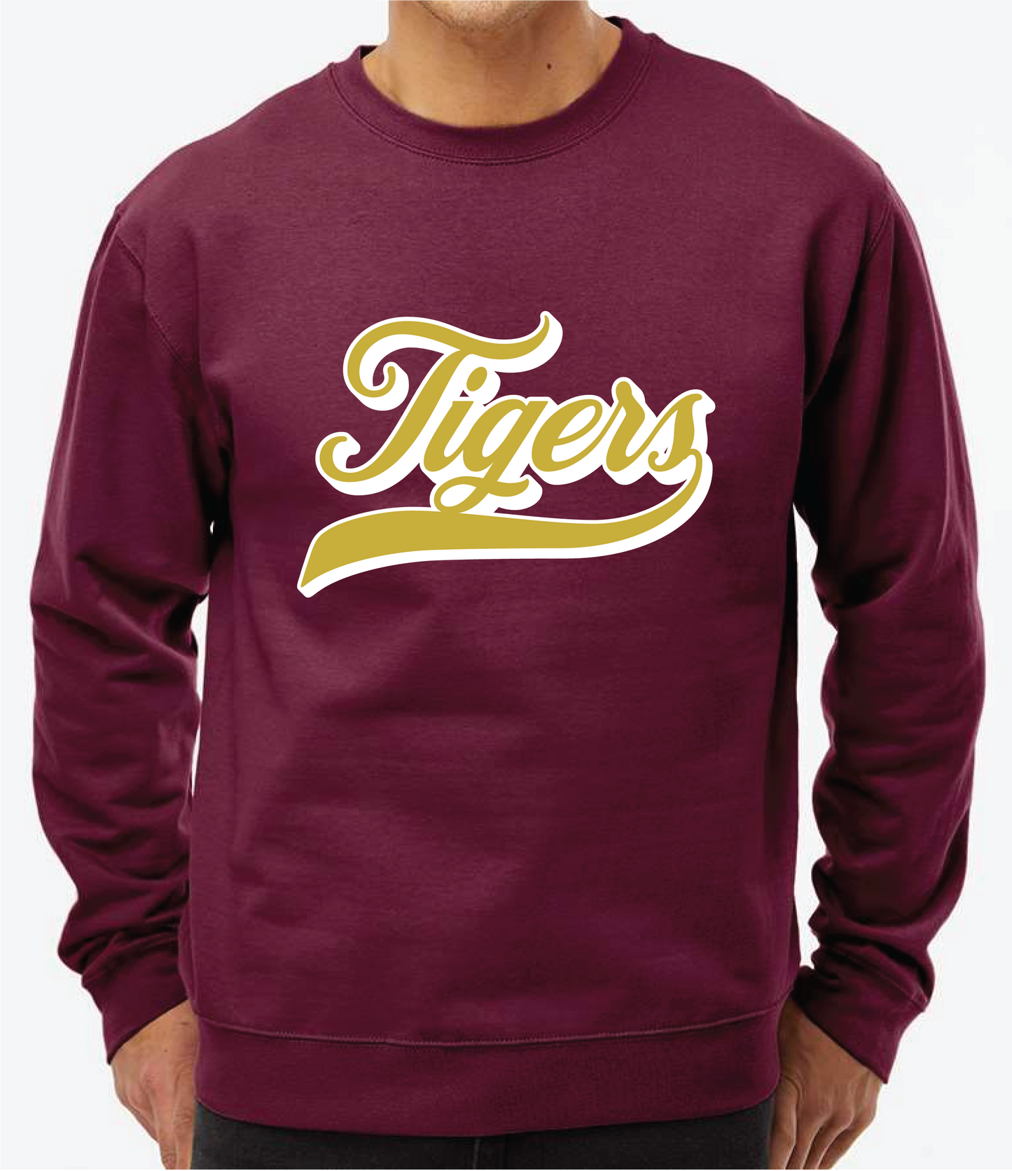 Tigers Athletic Script Sweatshirt - 2 colors