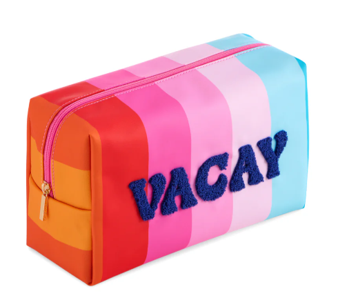 Vacay Large Zip Pouch