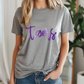 Wildwood Foil Script Tigers Tshirt