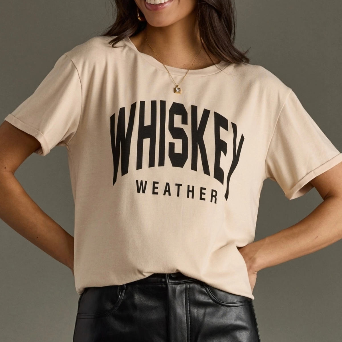 Whiskey Weather Graphic T-Shirt