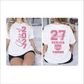 DSHS PTSA - White/Pink Class of 2027 Tshirt