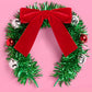 Christmas Wreath Headband