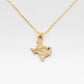 Brenda Grands Hammered Texas Pendant Necklace