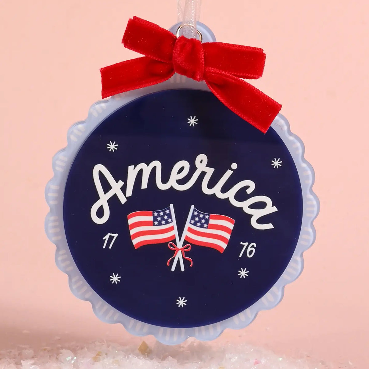 Acrylic Ornament-America