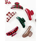 Christmas Pattern Hair Claw Clip