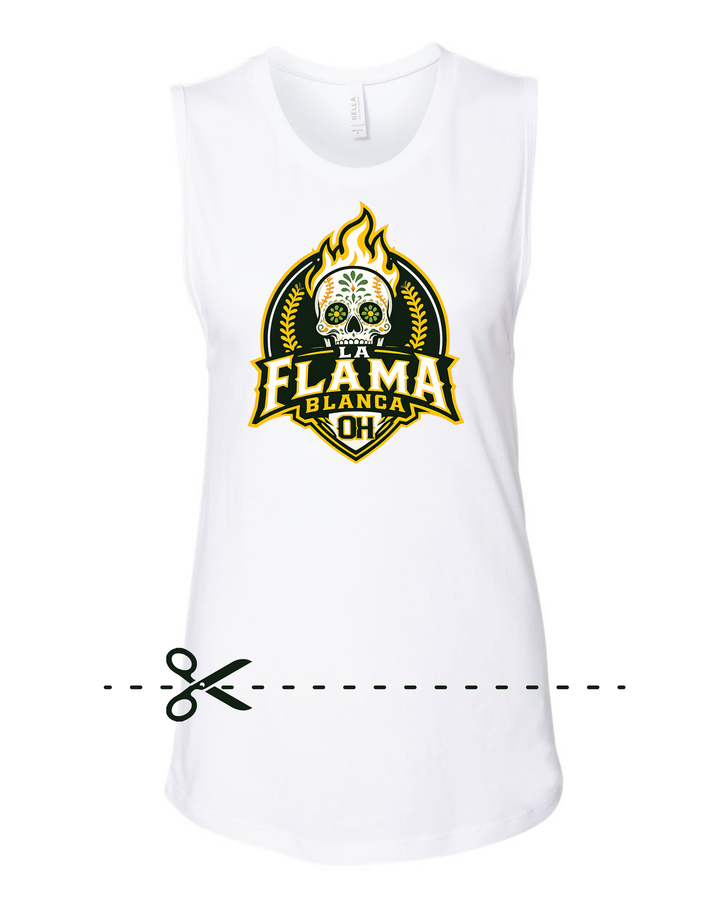 OH La Flama Blanca Womens Tank