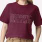 Dripping Tigers Layered Crop Boxy Tshirt