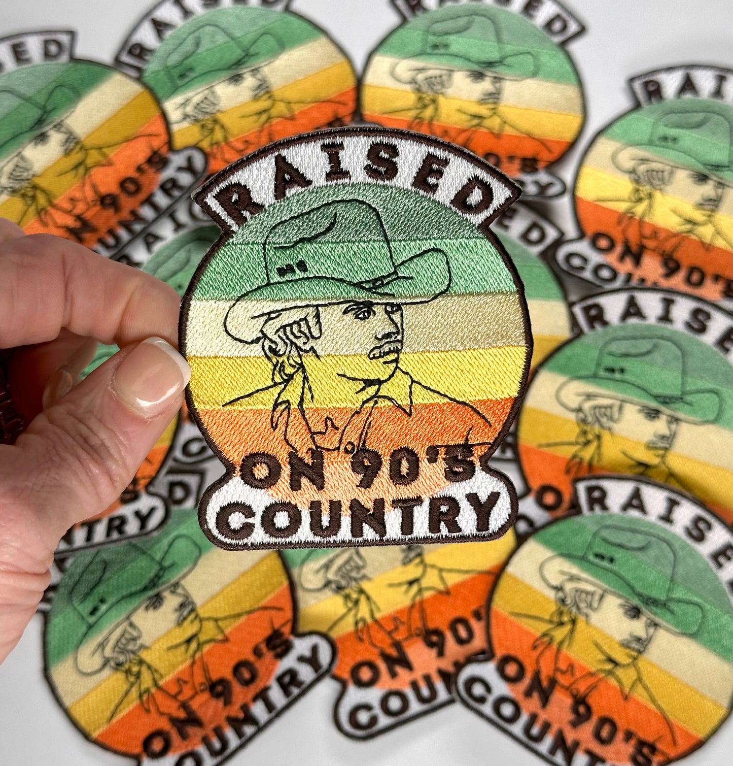 90's Country, Alan Jackson, Country music patches, western