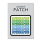 Personalized City Iron-on Patch - Supergraphics Repeat