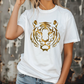 Foil Tiger Face Tshirt