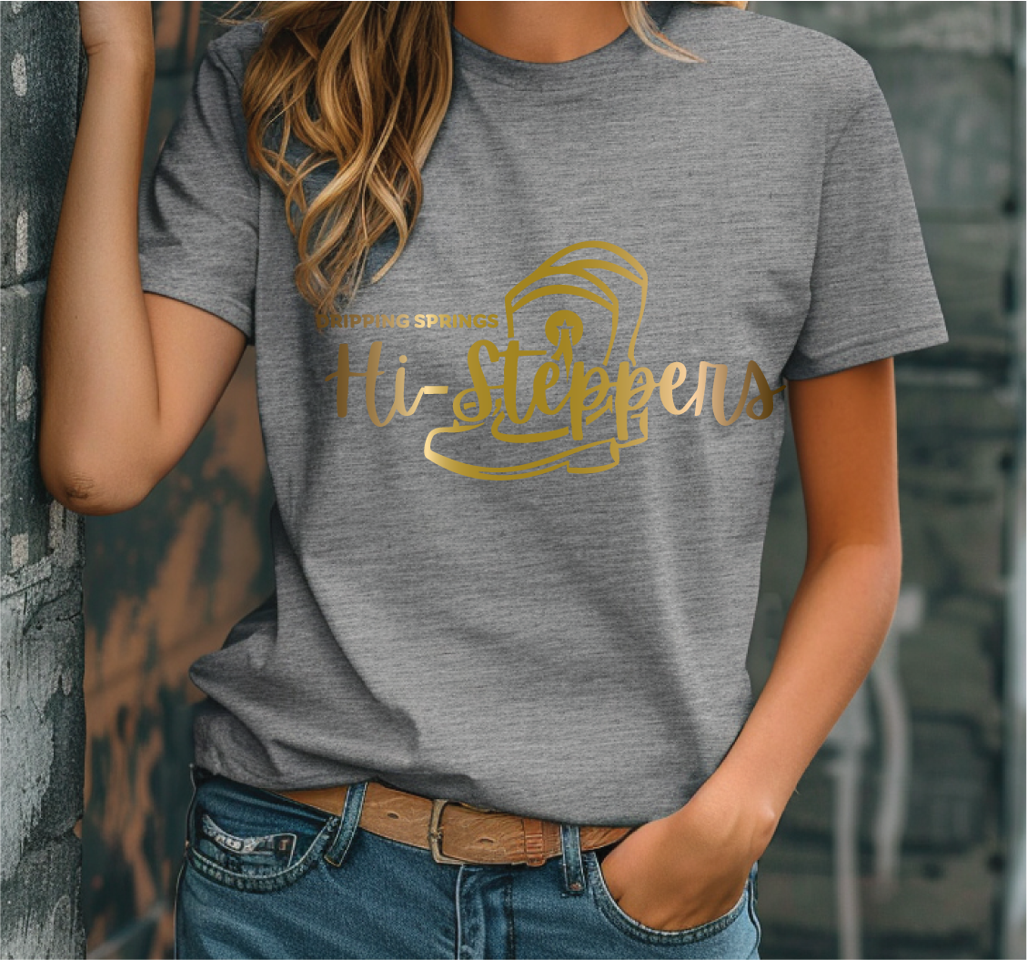 Hi-Stepper Gold Foil Tshirt