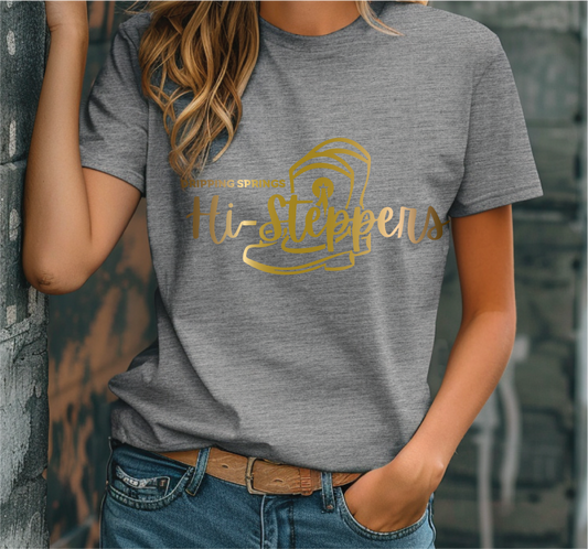 Hi-Stepper Gold Foil Tshirt