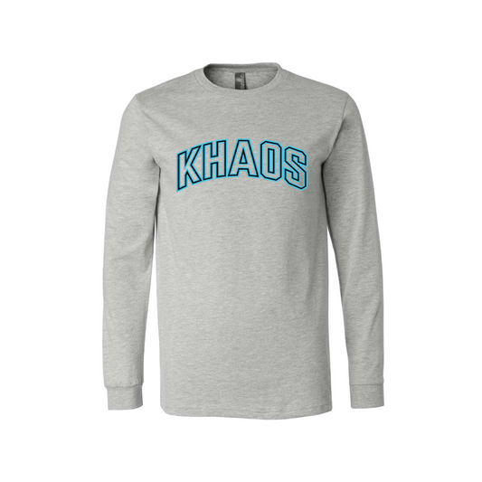 Khaos - Long Sleeve Grey T-Shirt