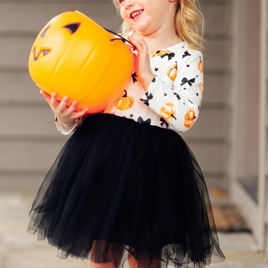 Pretty in Pumpkin Tutu Dress