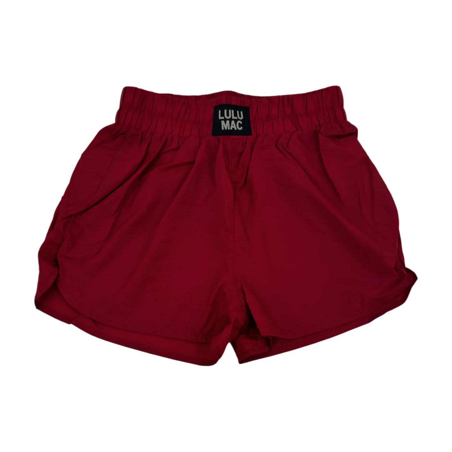 LULU MAC Shorts - Maroon